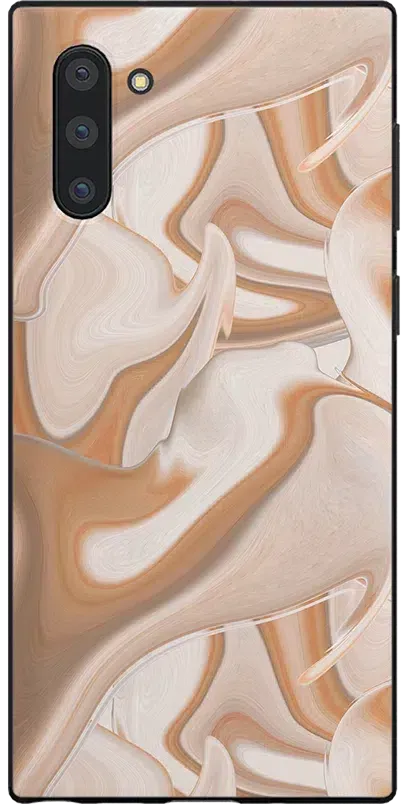 Caramel Delight | Marble Swirl Samsung Case