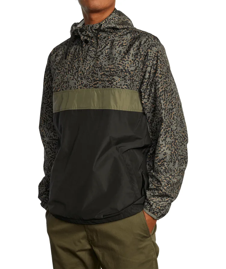 Casaca para Hombre RVCA JACKET MEYER  PACKABLE ANORAK  JACKET OLV