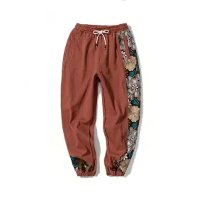 Casual  Joggers Pants  Clothing Cotton Embroidery