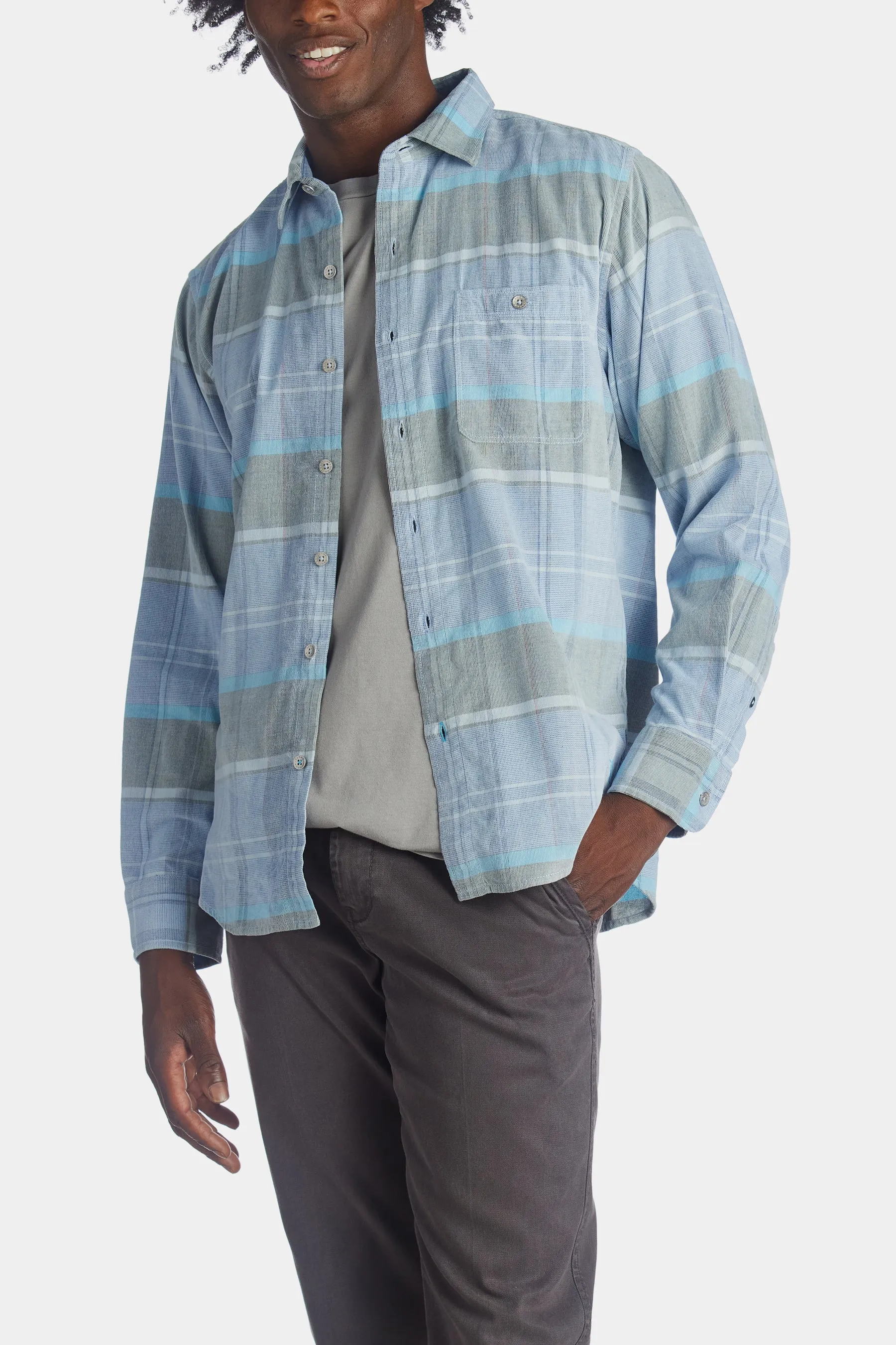 Coastline Cord Yosemite Check Shirt