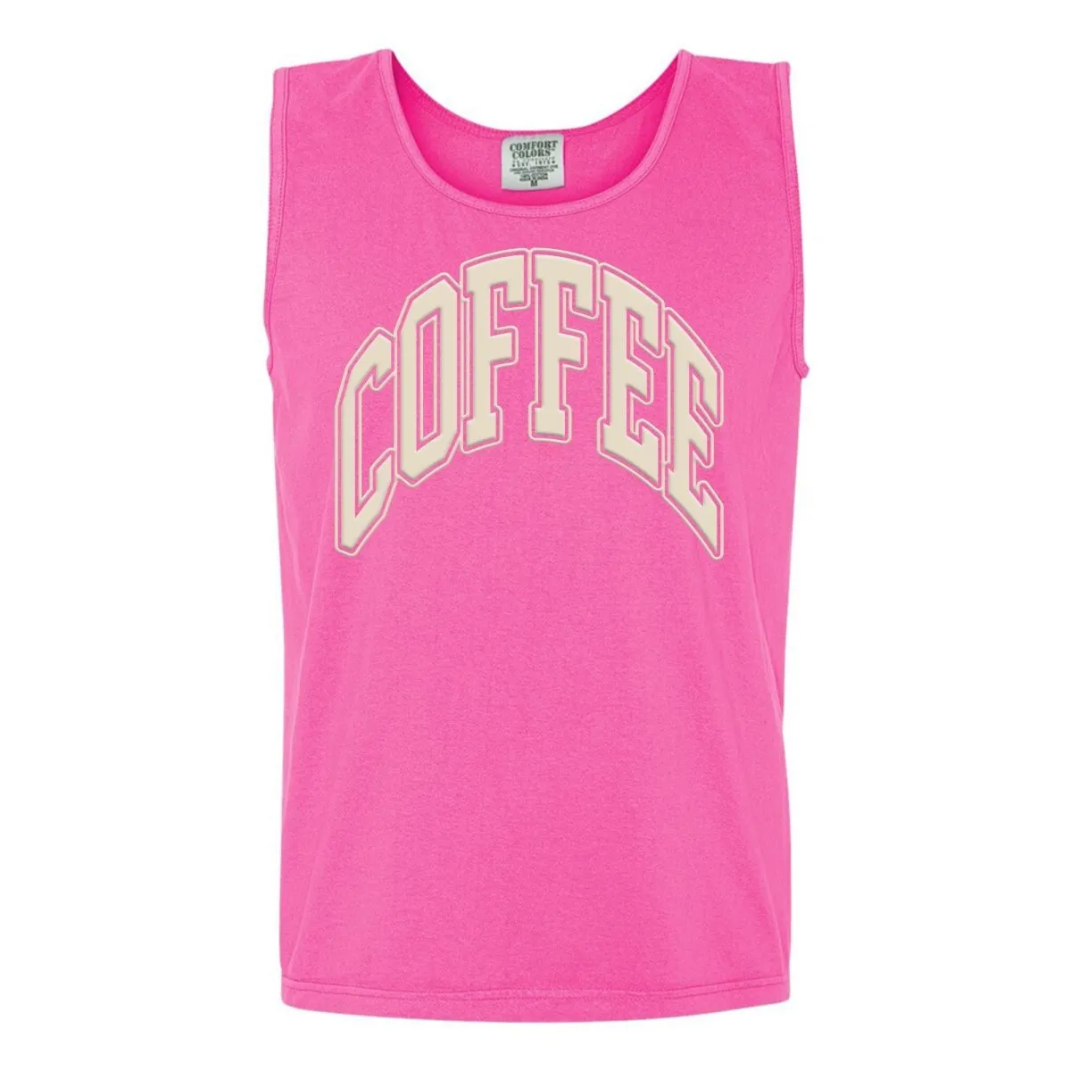 'Coffee' PUFF Tank Top