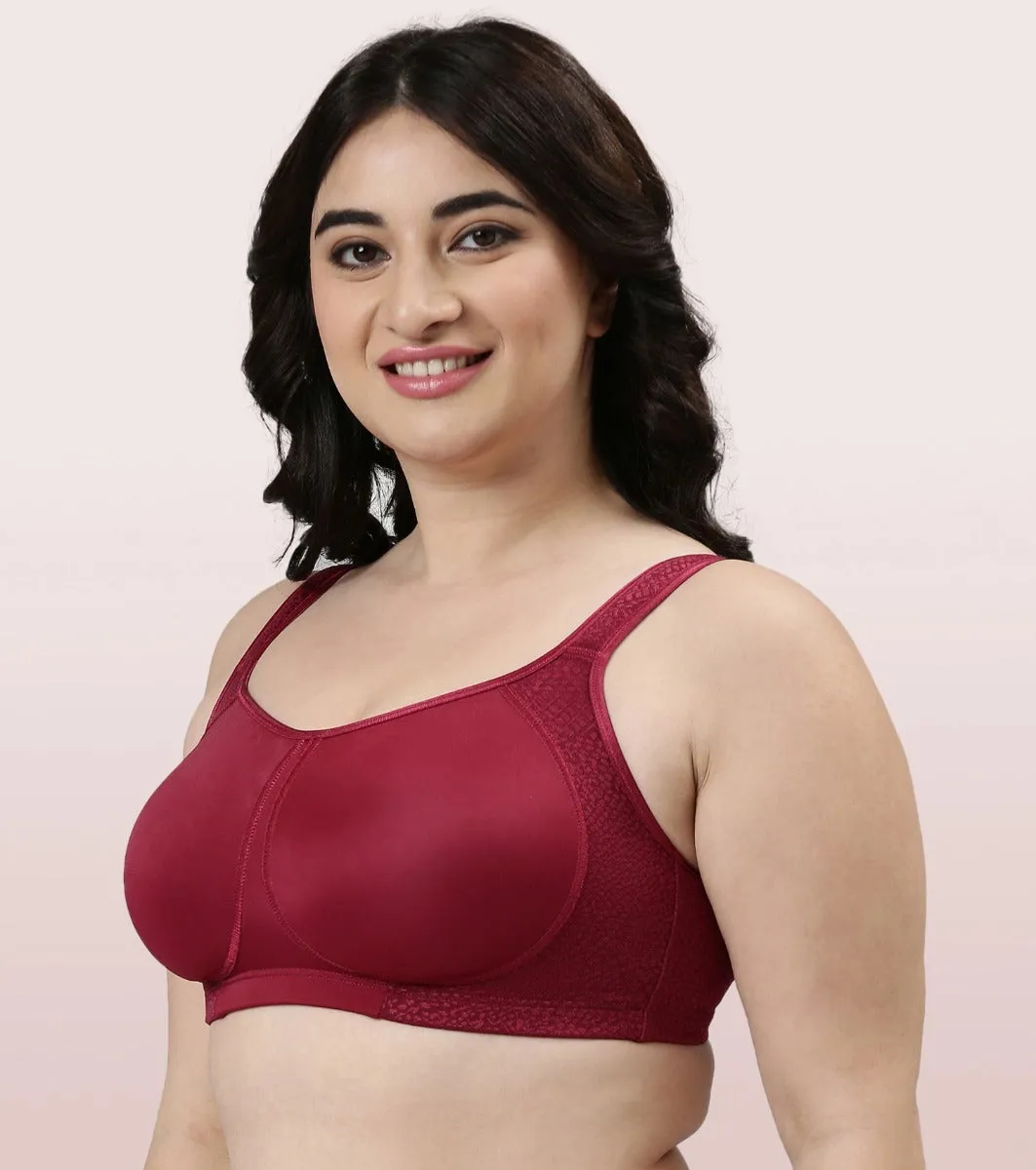 Comfort Minimizer Bra With Side Shaping