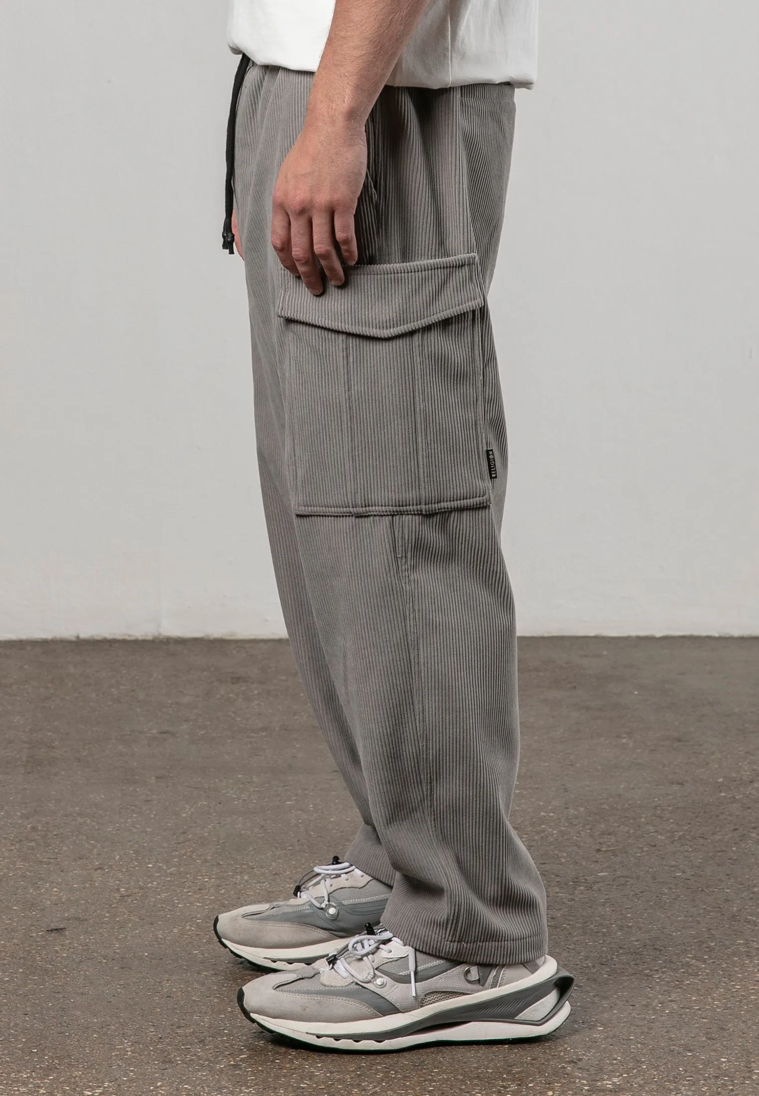 CORD LOUNGE GREY MIST PANTS