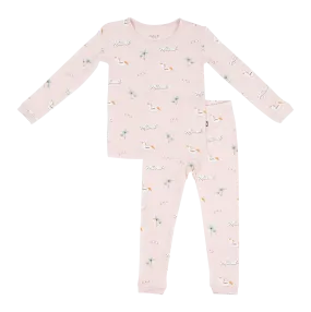 Court Culture x Kyte Baby Beach Blush Toddler PJ Set