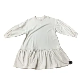 Cream Dress Casual Short H&m, Size S