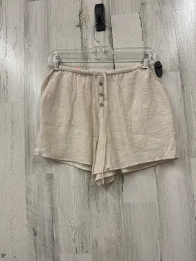 Cream Shorts Zara, Size S