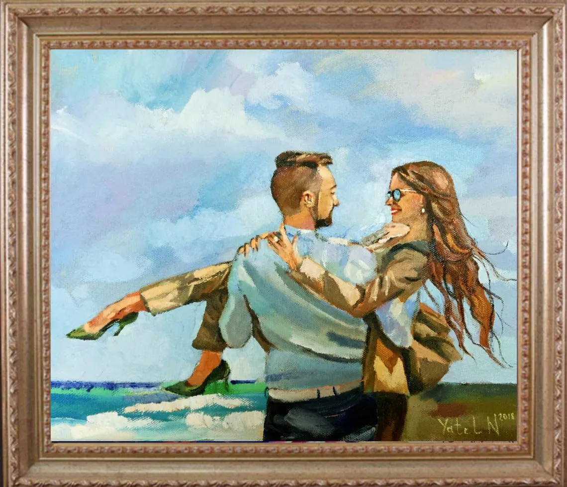 Custom Oil Painting Portraits from Your Photos - Family & Pets#8