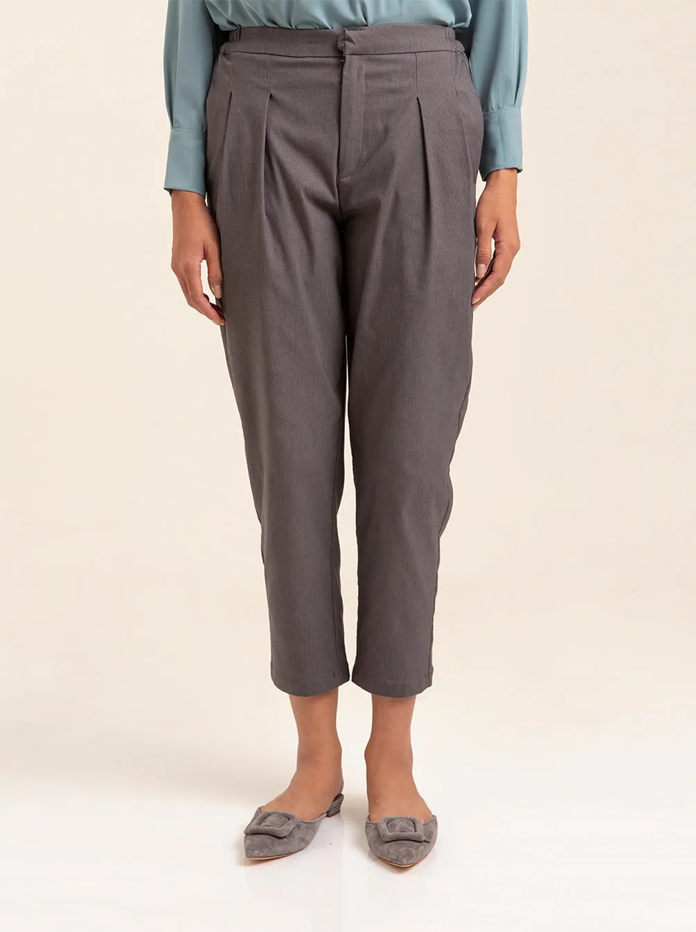 DANYA PANTS PLAIN ASH