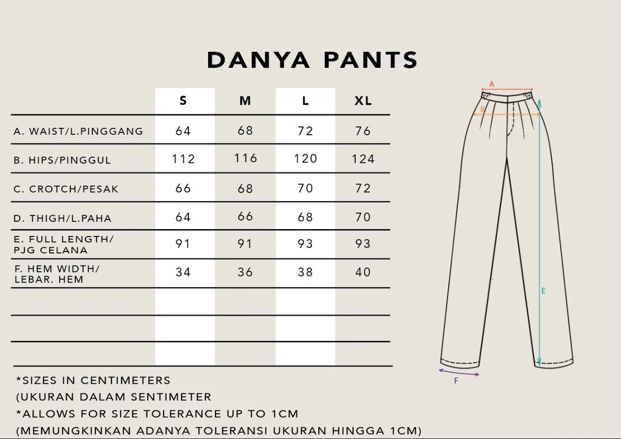 DANYA PANTS PLAIN ASH