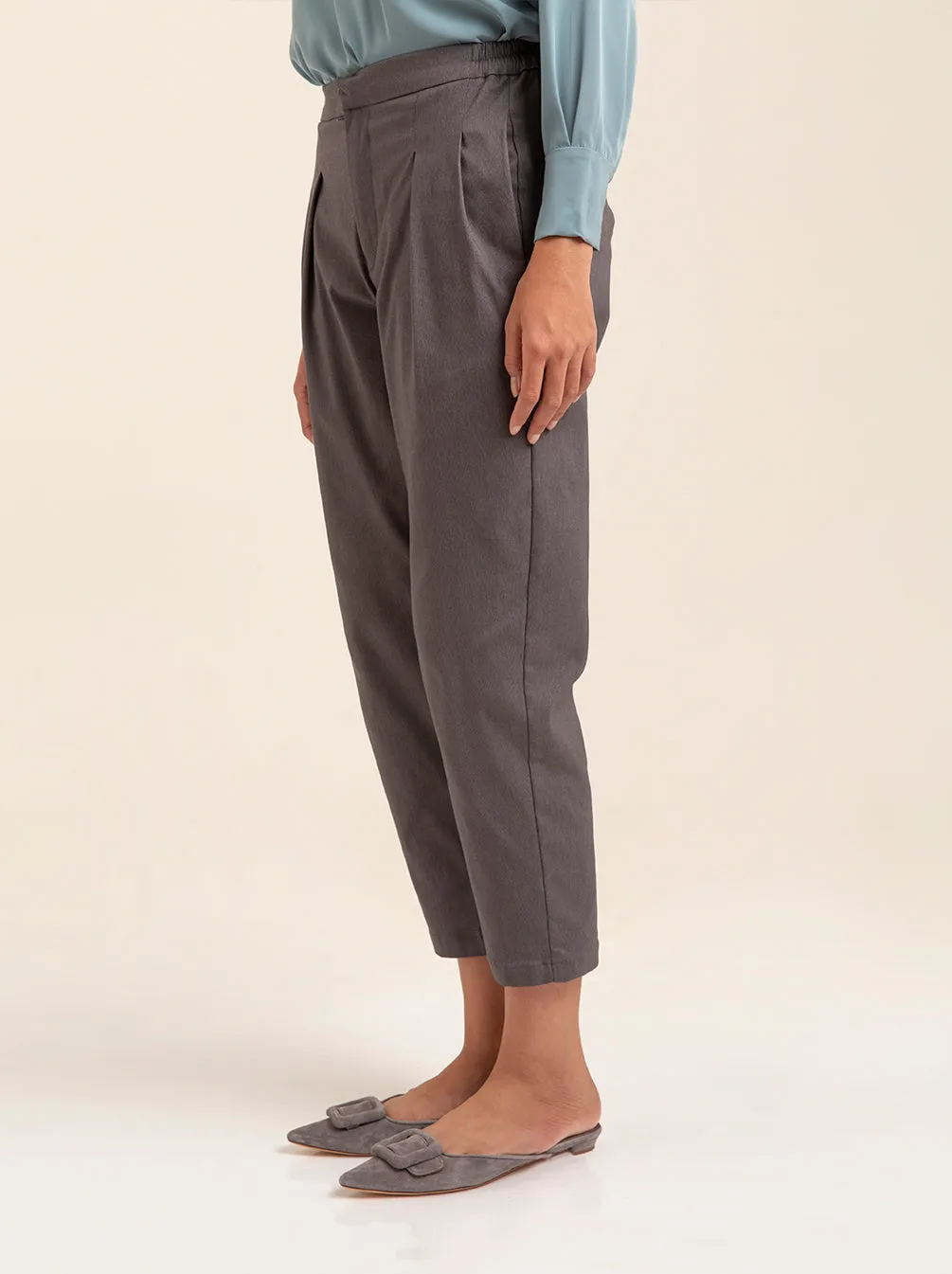 DANYA PANTS PLAIN ASH