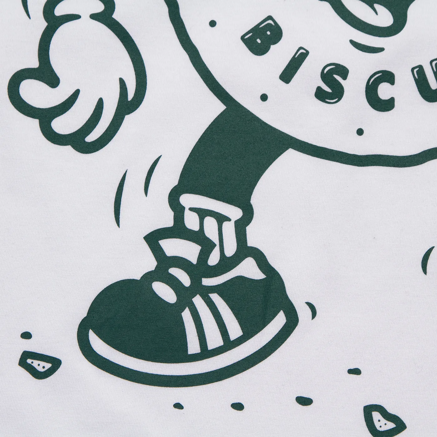 Disco Biscuit - Oversized Tshirt - White