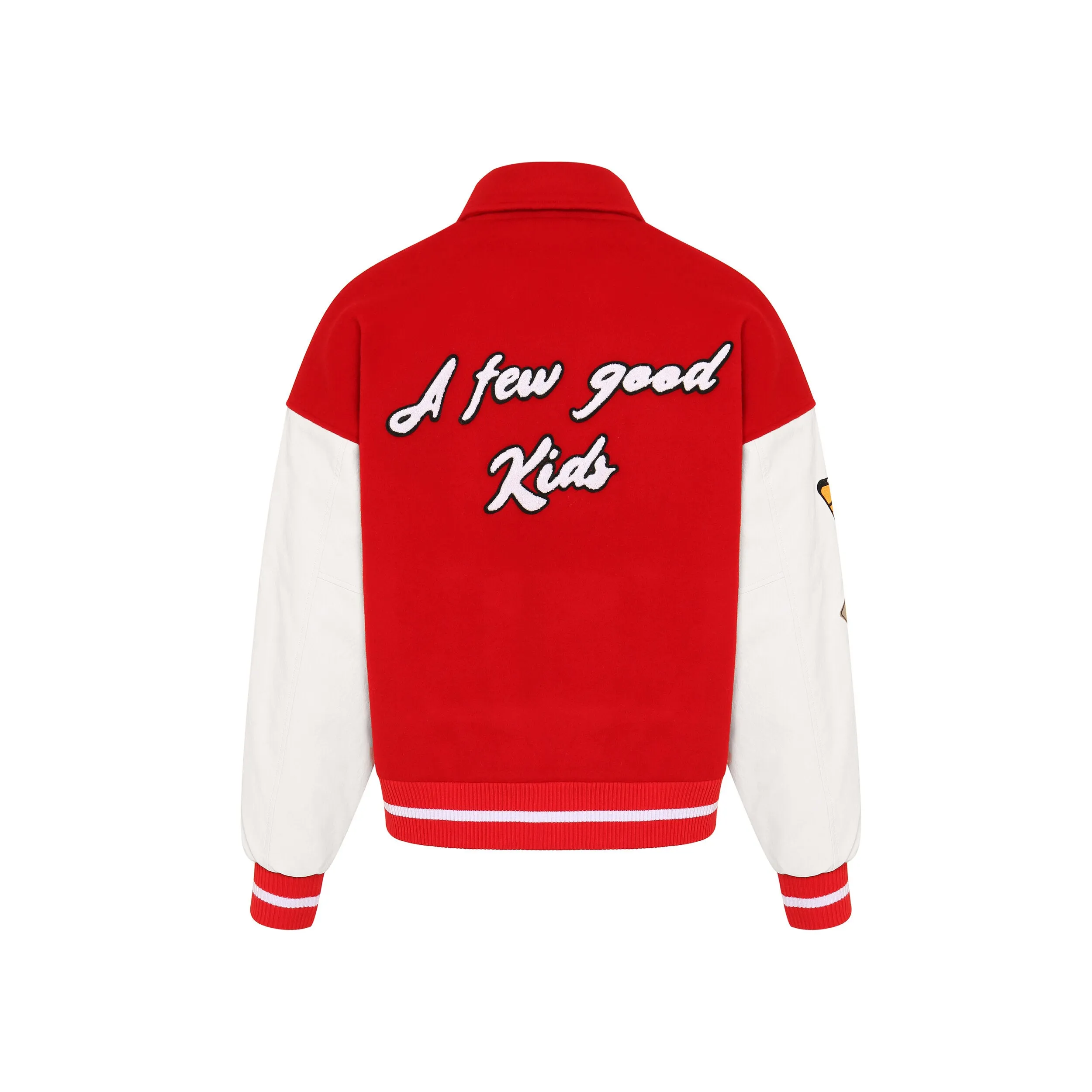 DONCARE (AFGK) "Prince Charming Varsity Jacket" - RED