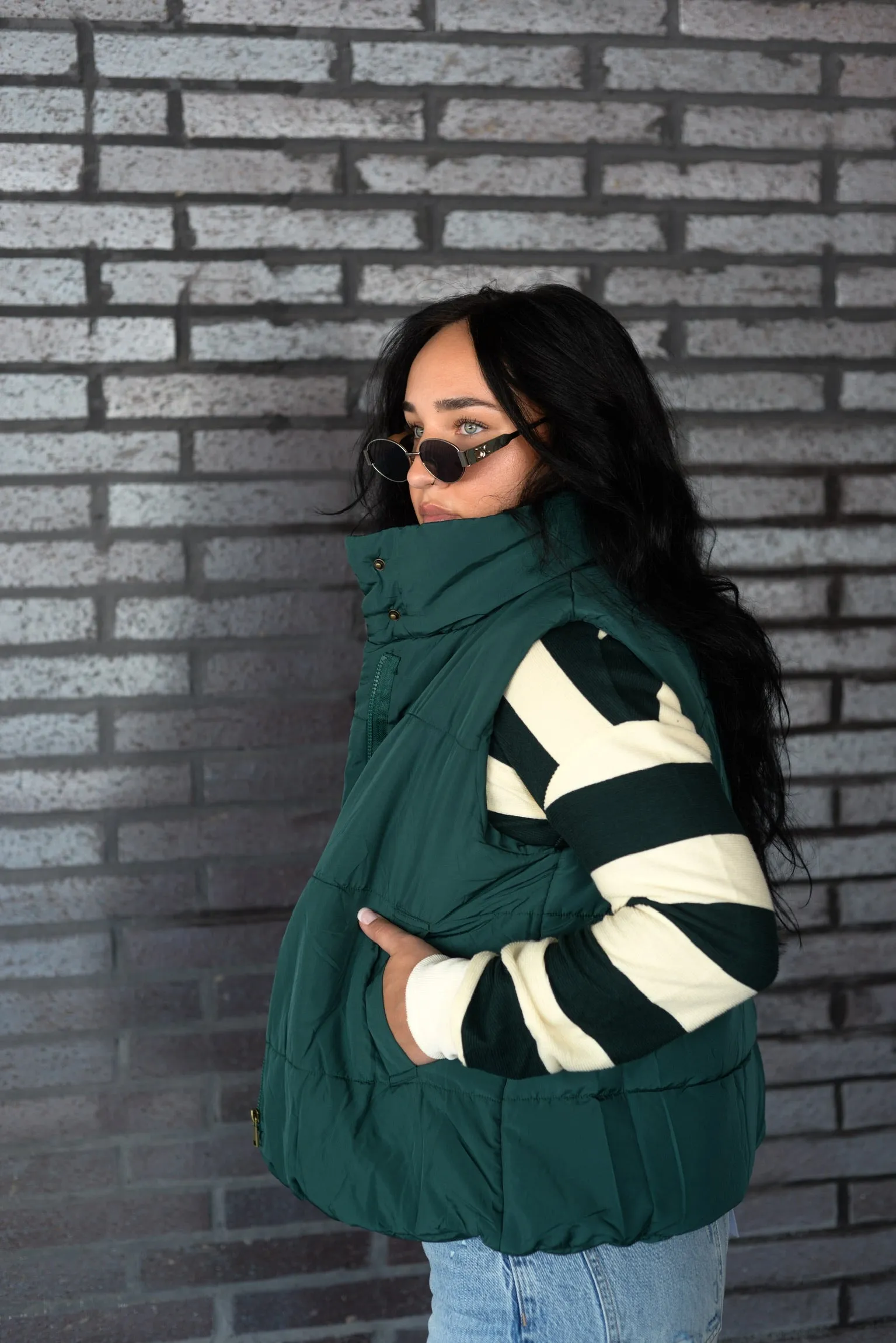 EVERGREEN PUFFER VEST