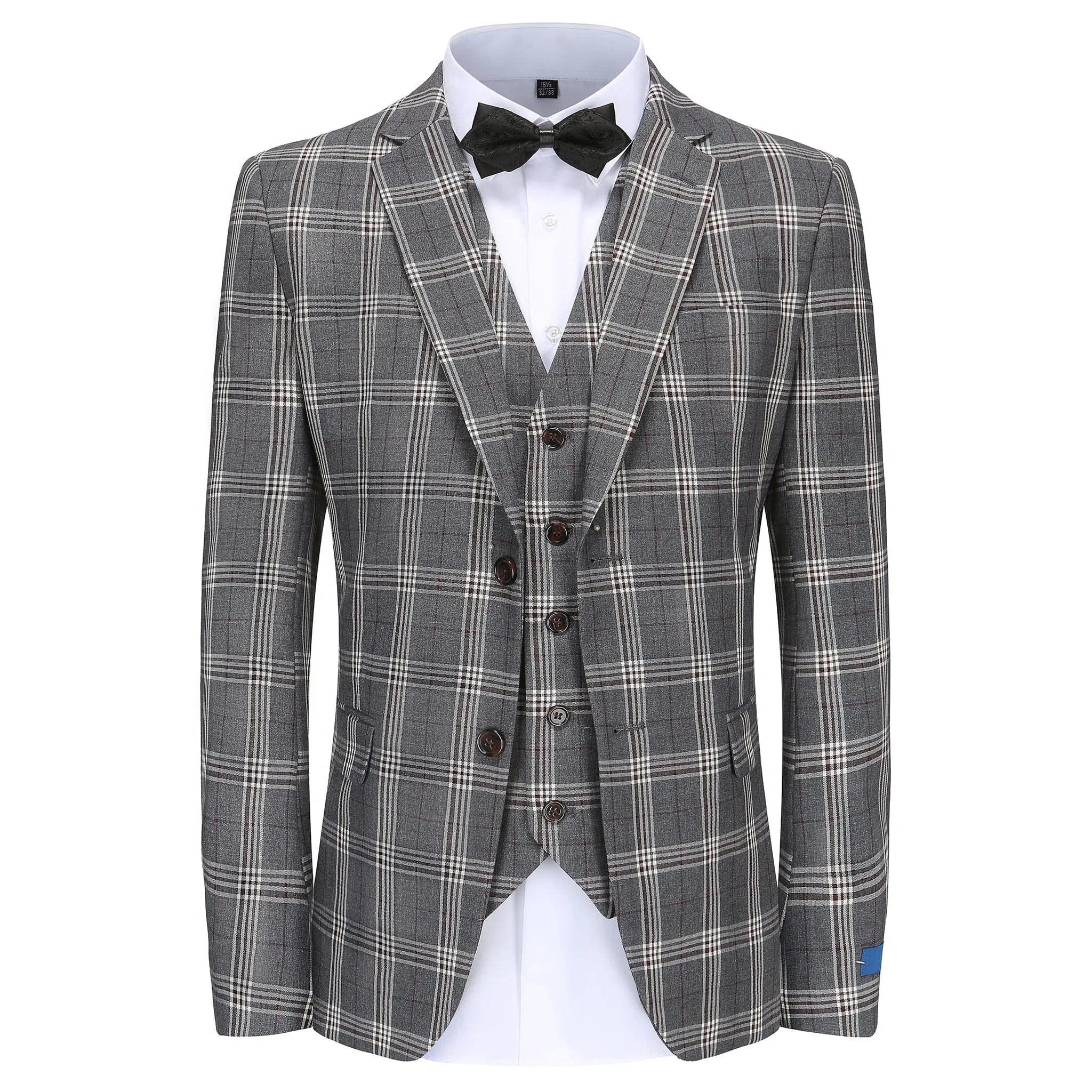 FASHION SUIT - GINO VITALE /GV3215/GREY