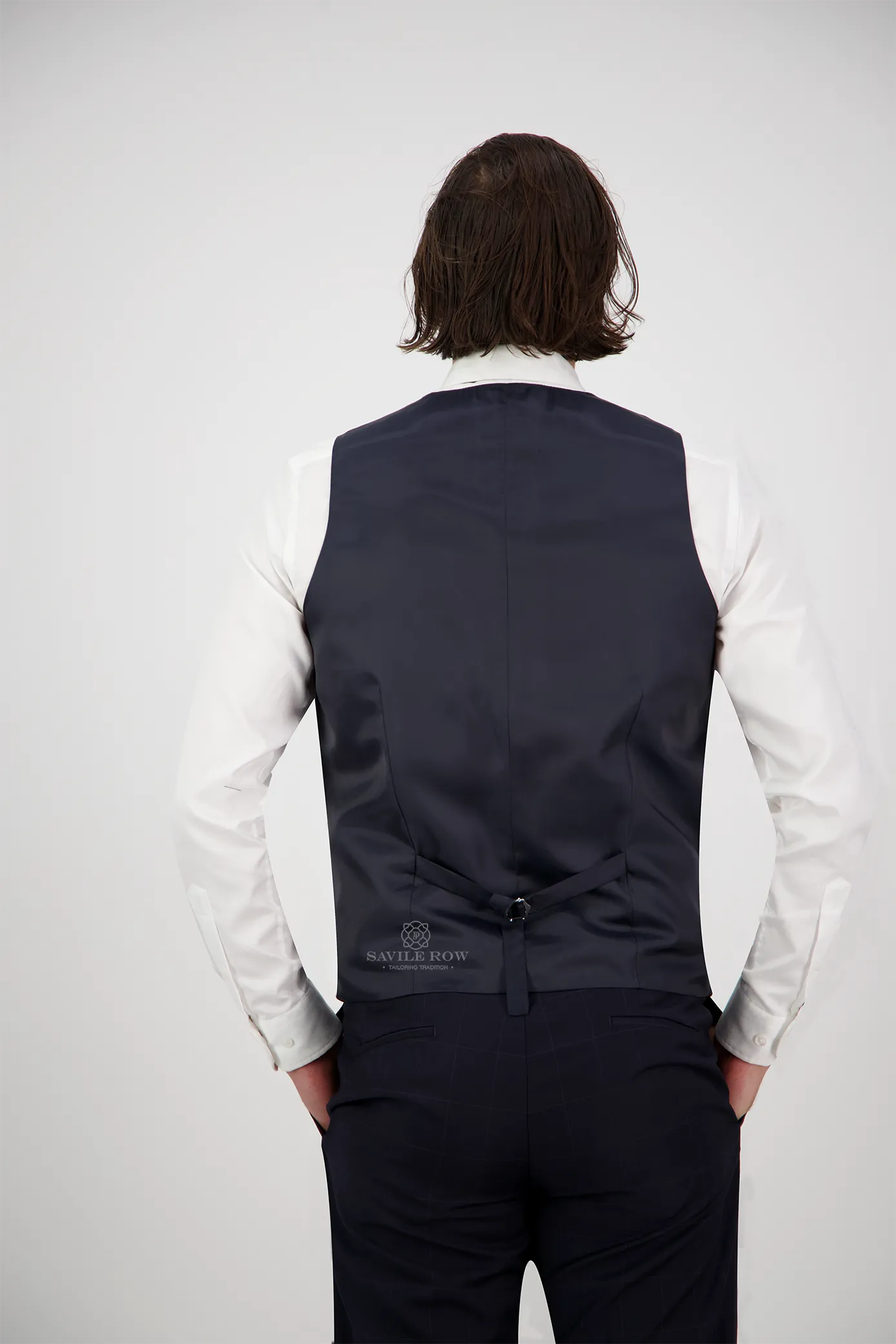 FW7- Saul Waist Coat-Navy