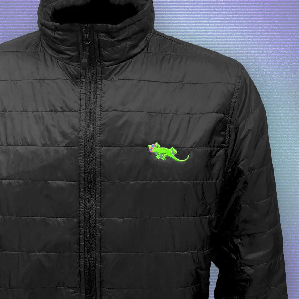 Gecko Clean Black Puff Jacket