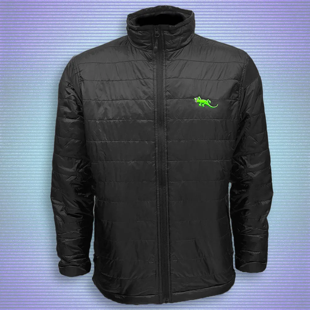 Gecko Clean Black Puff Jacket