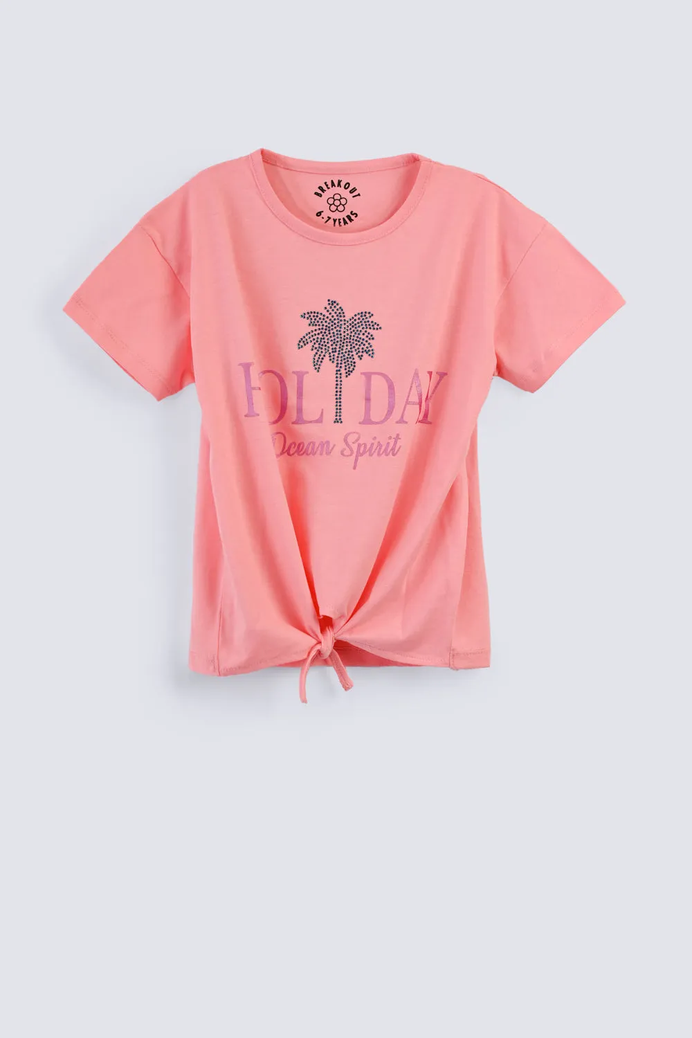 GIRLS EMBELLISHED T SHIRT