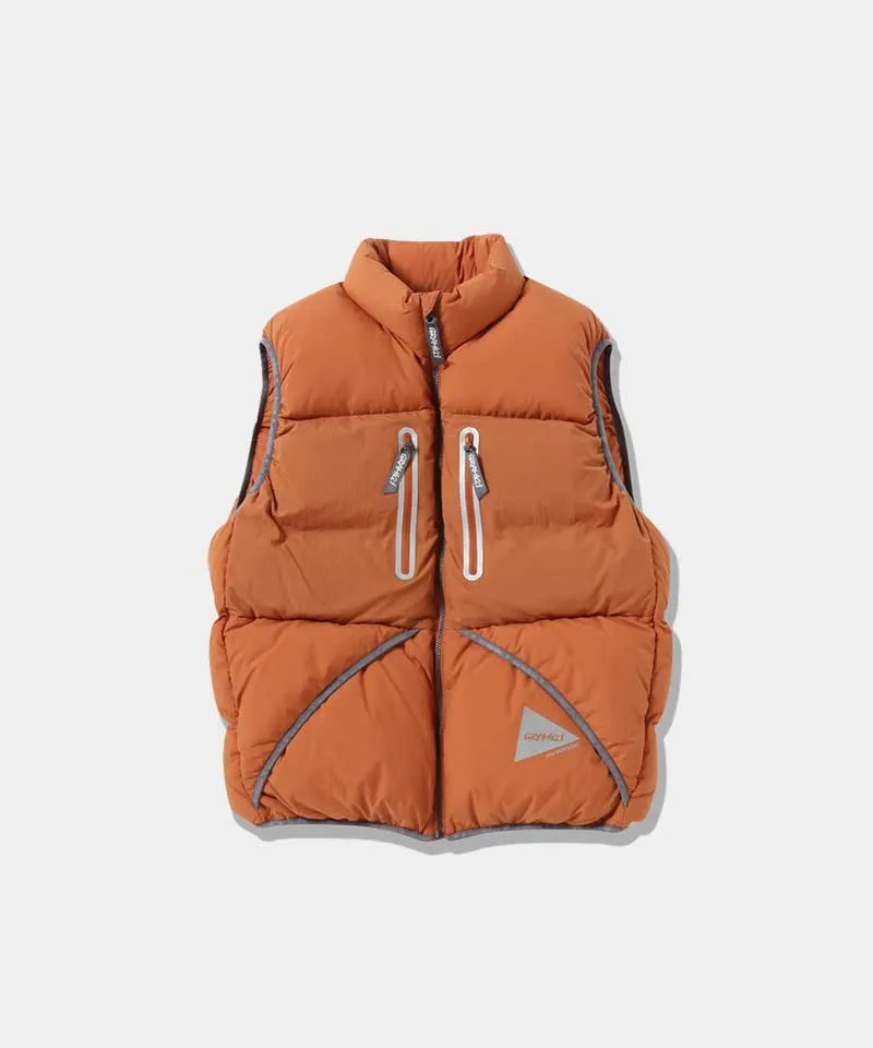 Gramicci x and wander W's Down Vest