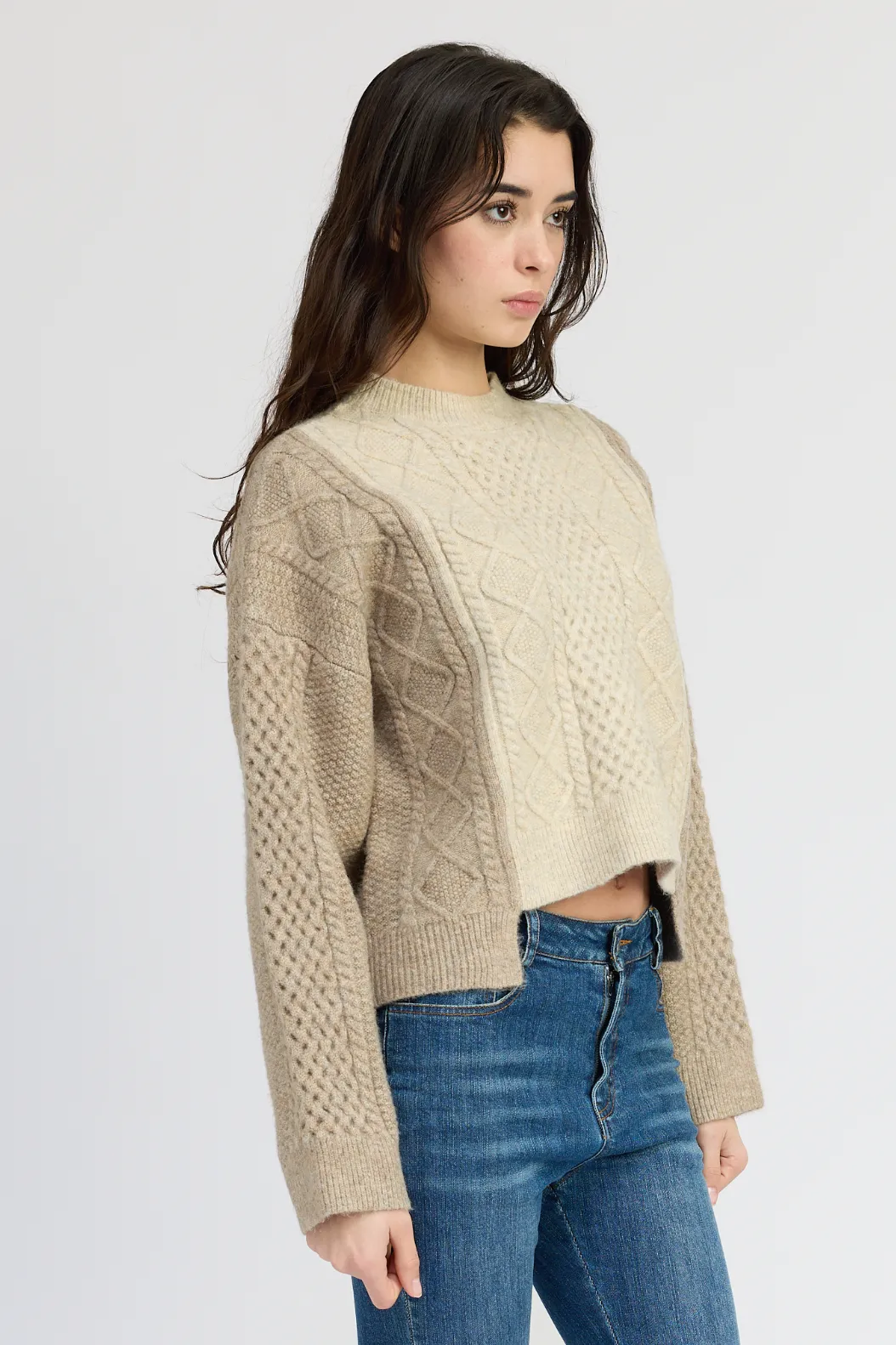 Greer Cable Knit Sweater