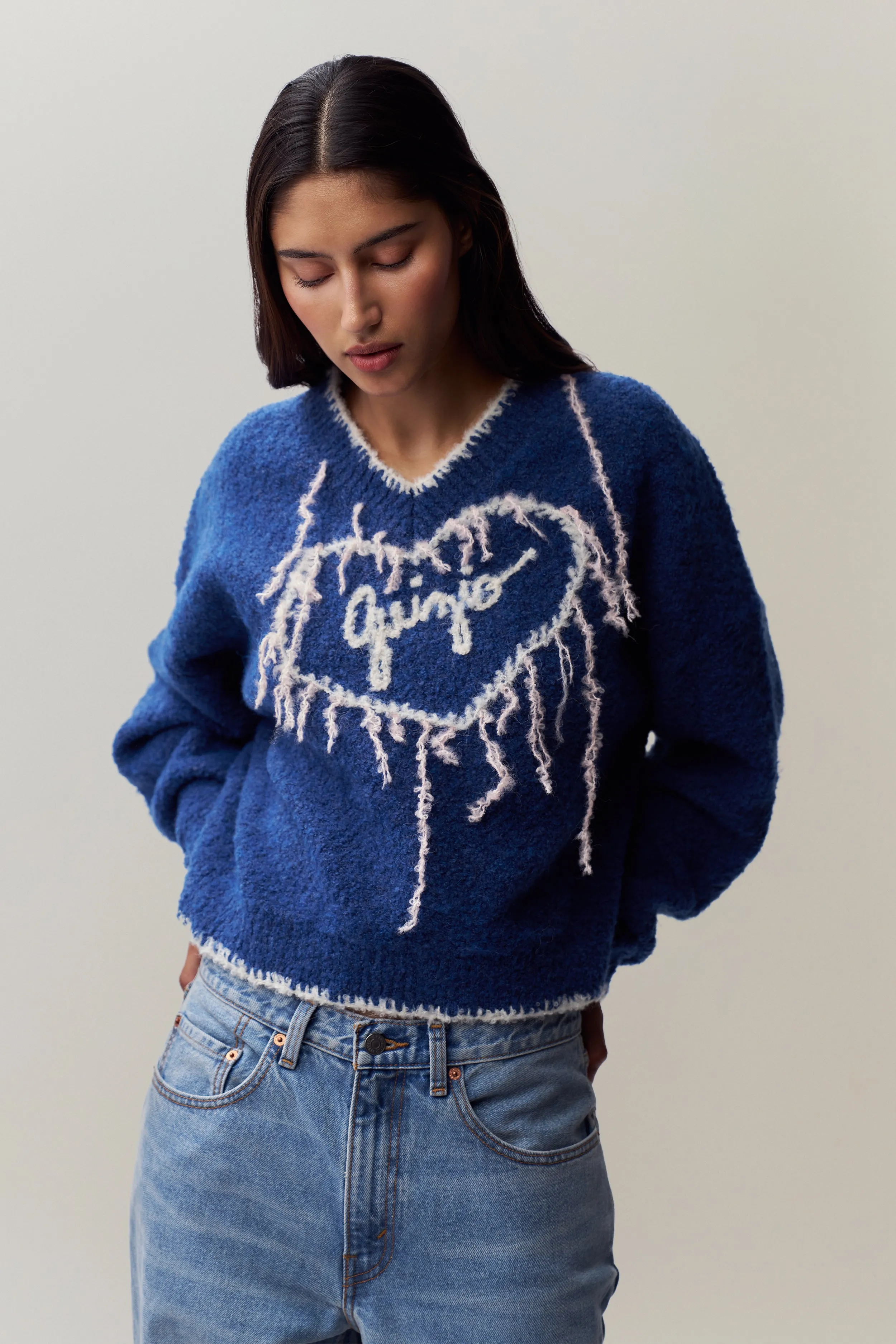 Guizio Heart Sweater