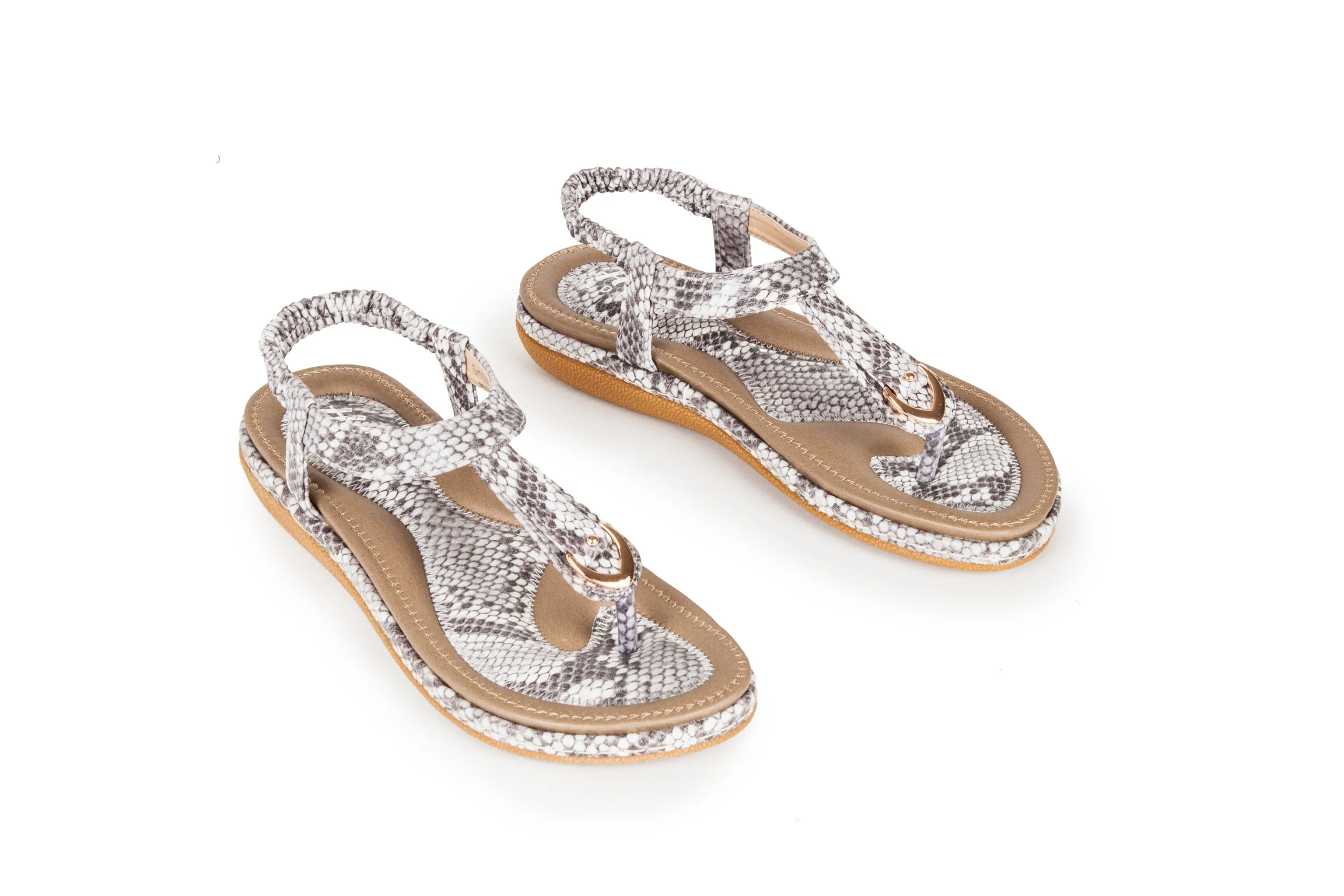 Haute Edition Women's Summer Slip-on Comfort Sandals