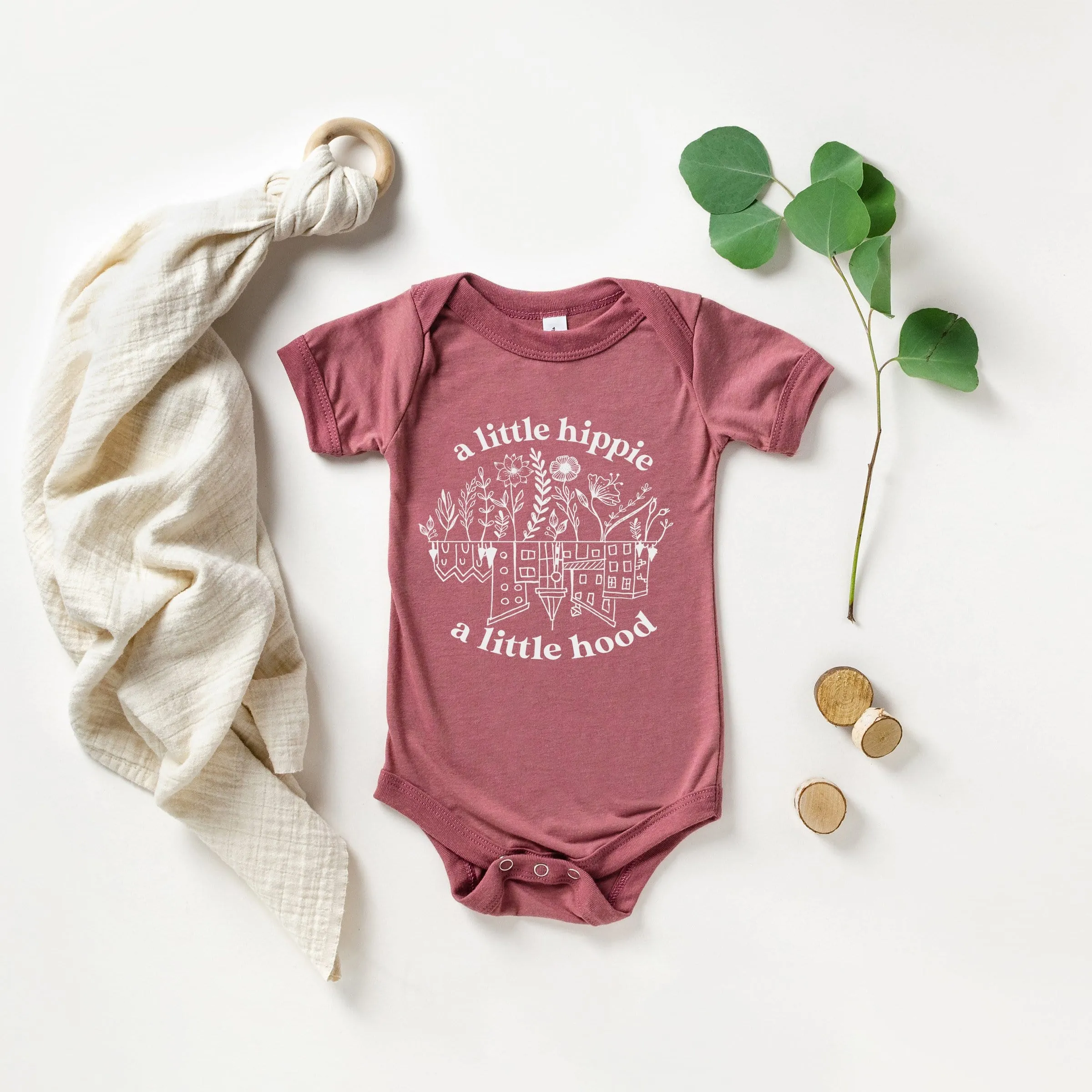 Hippie Hood Baby Vest