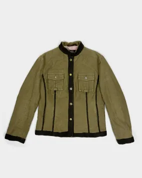 Ice B By Iceberg Utility Green Blazer 2000's