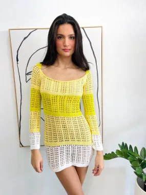 Iris Crochet Dress