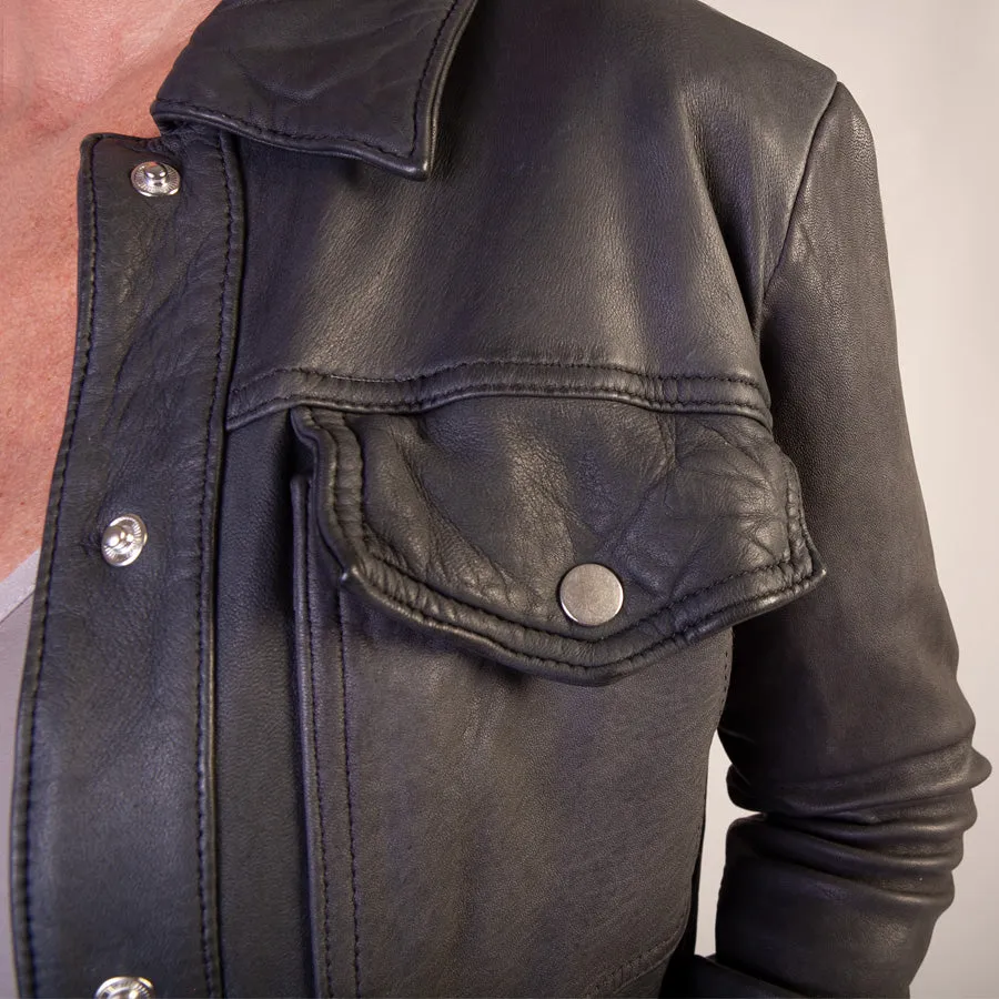 JANIS - women’s leather jacket