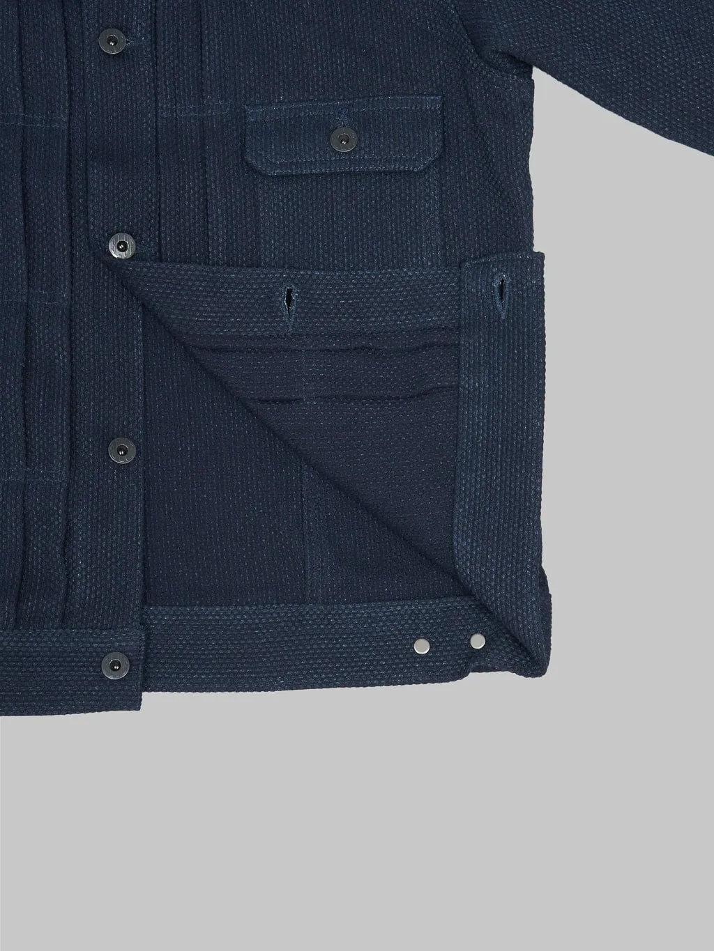 Japan Blue Indigo Sashiko Type II Jacket