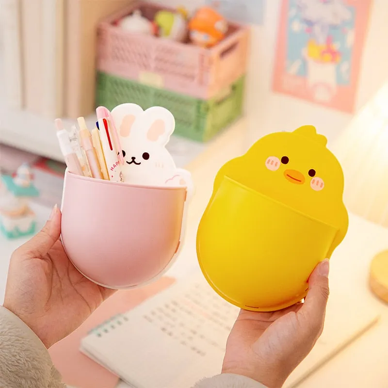 Kawaii Self-adhesive Wall Mount Holder