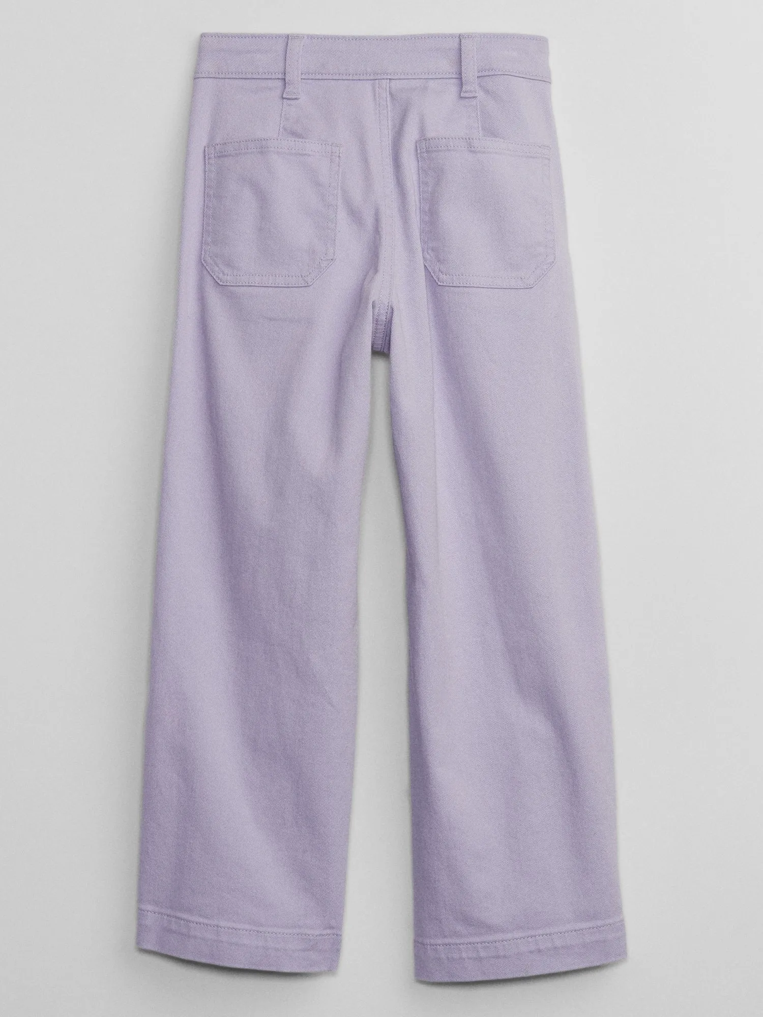 Kids High Rise Wide-Leg Jeans with Washwell