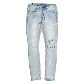 Ksubi Van Winkle Rats to Riches Trashed Jeans