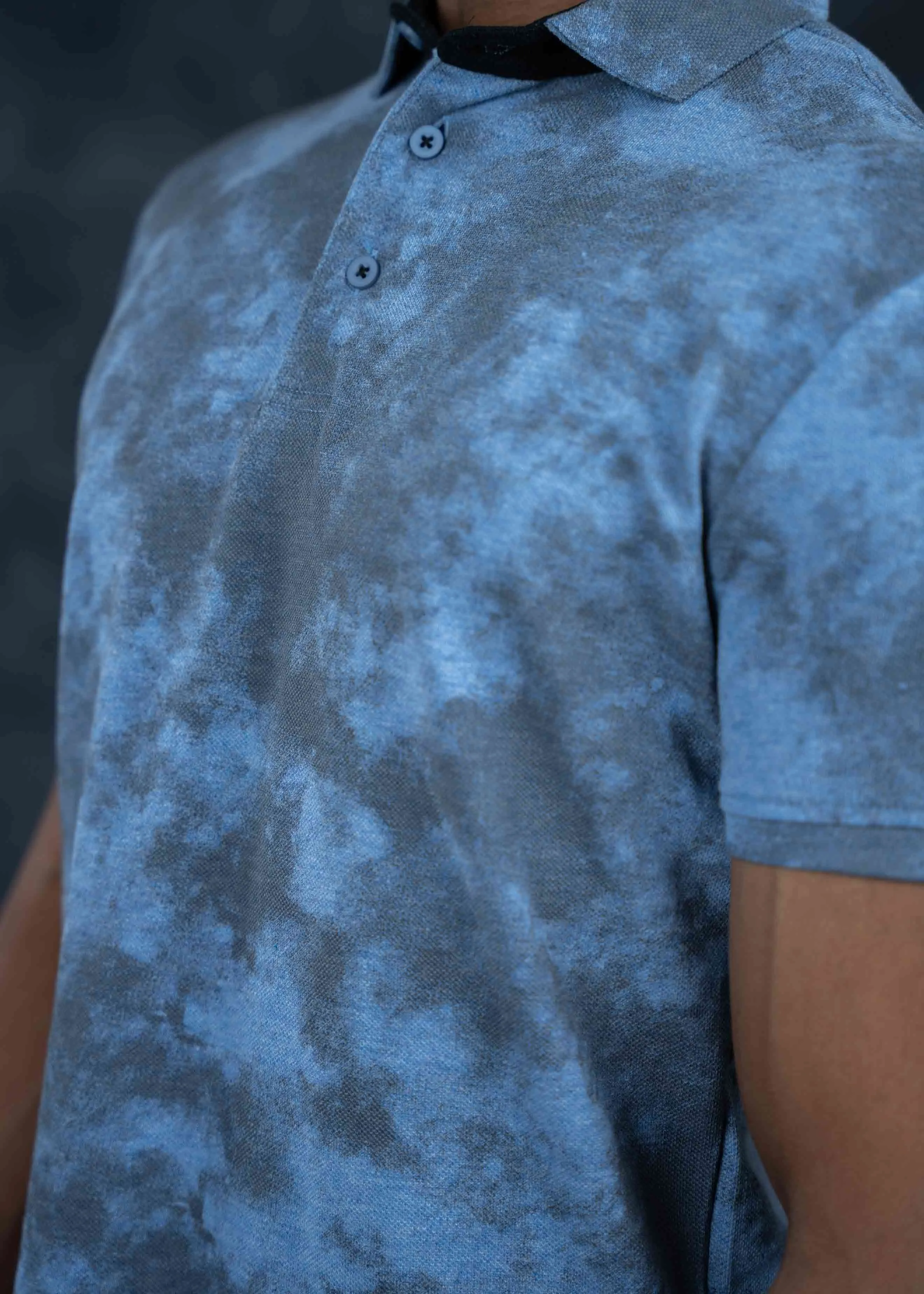 LCY | Color Collide Wash Pique Polo