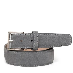 LEN Belt Italian Suede Charcoal STK