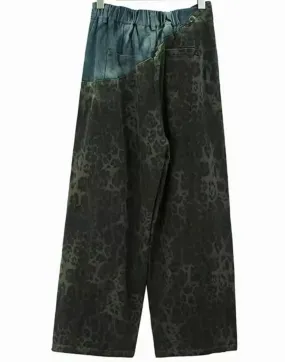 Leopard-Woven Pant