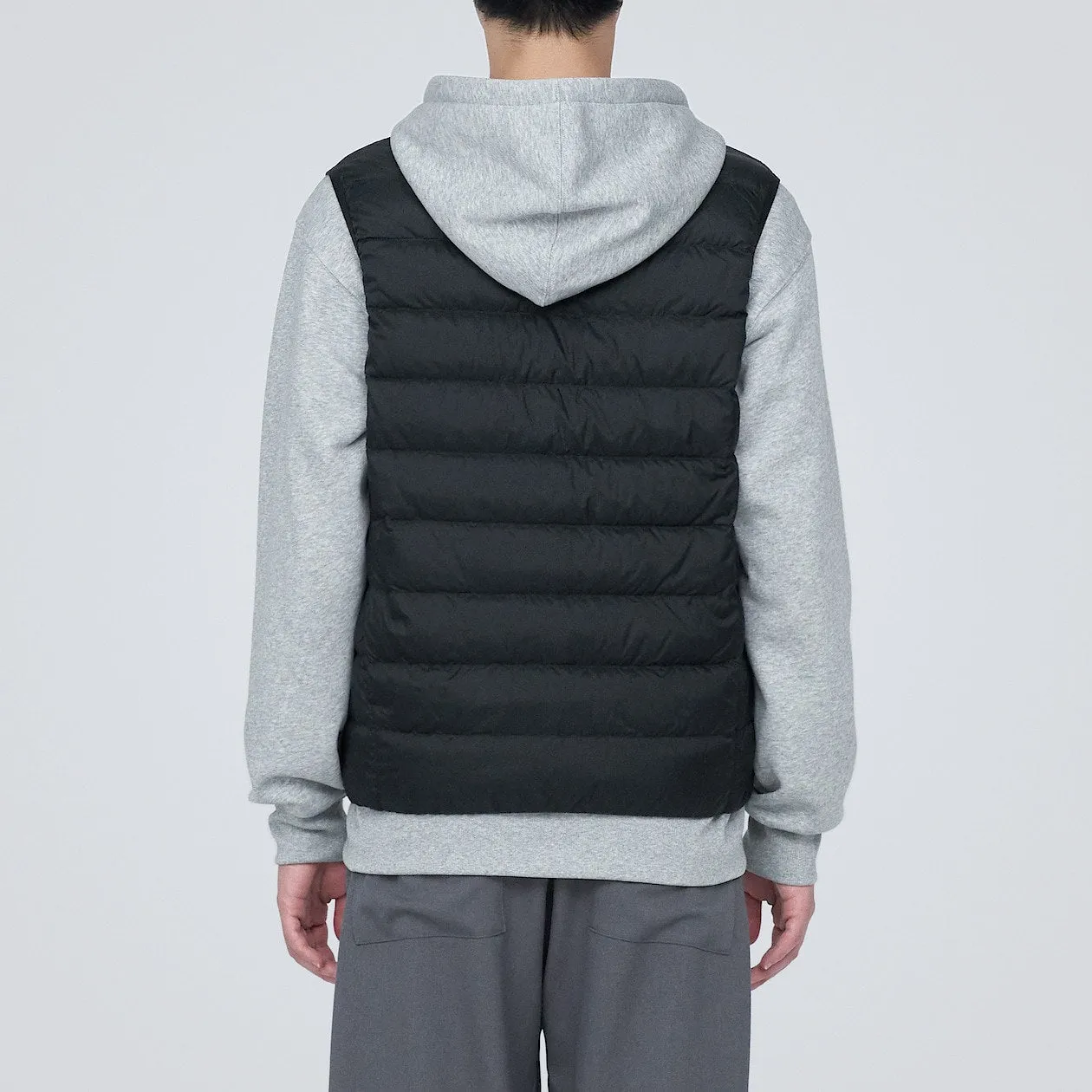 Lightweight Pocketable Collarless Down Vest