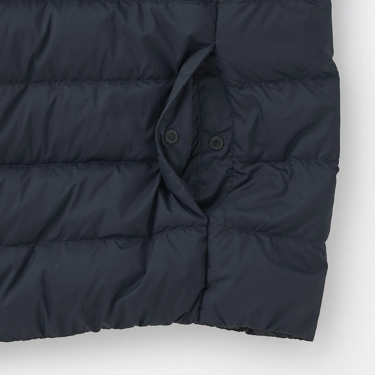 Lightweight Pocketable Collarless Down Vest