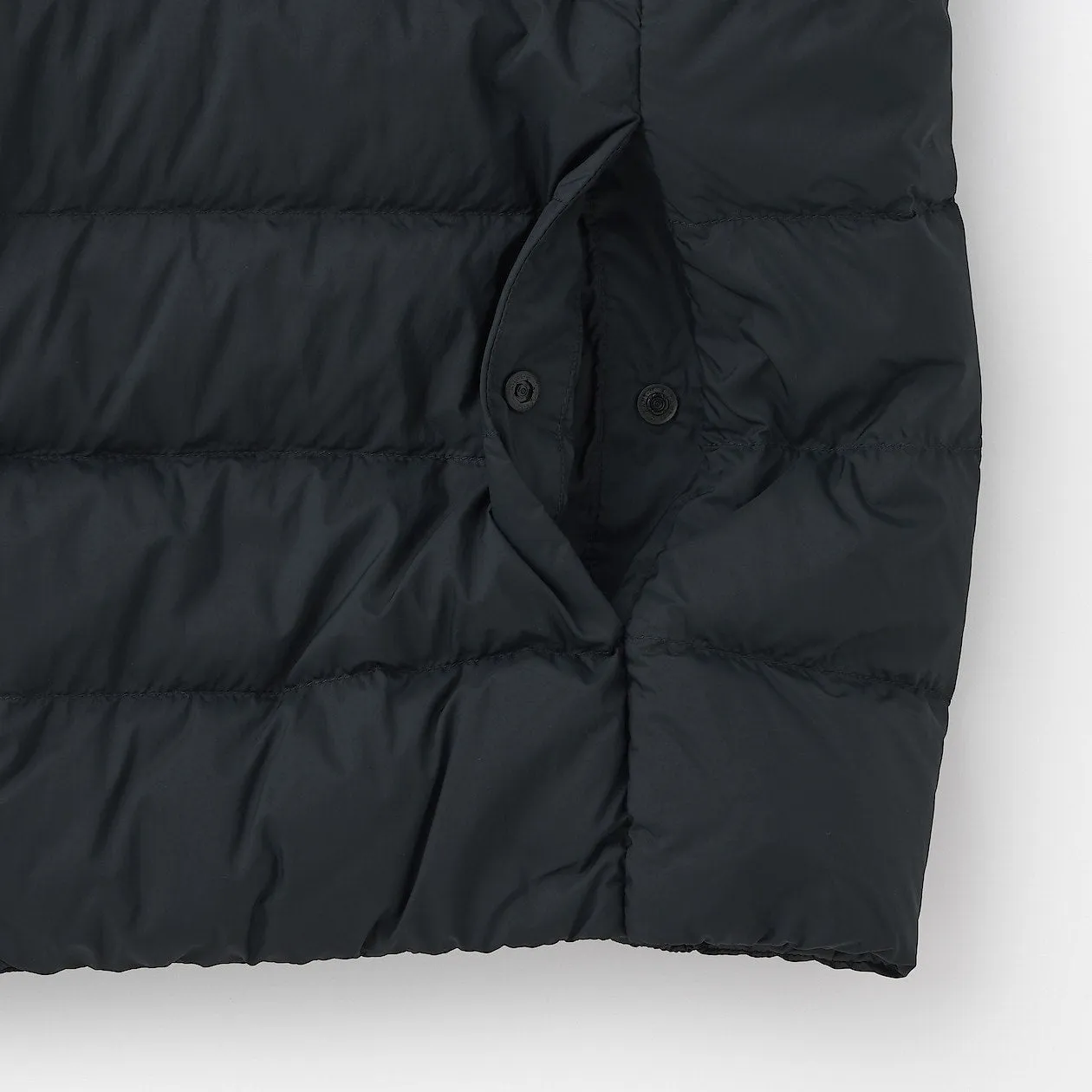 Lightweight Pocketable Collarless Down Vest