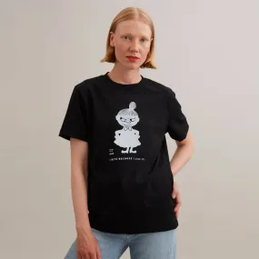 Little My Trickster T-shirt Ladies Black - Moiko