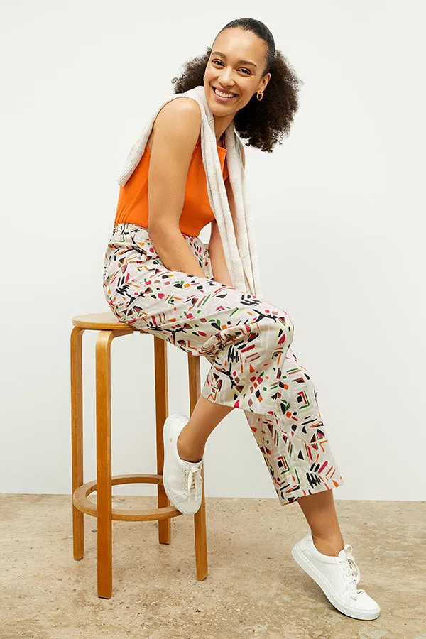 Madelyn Pant - Airy Cotton :: Rhythm Print