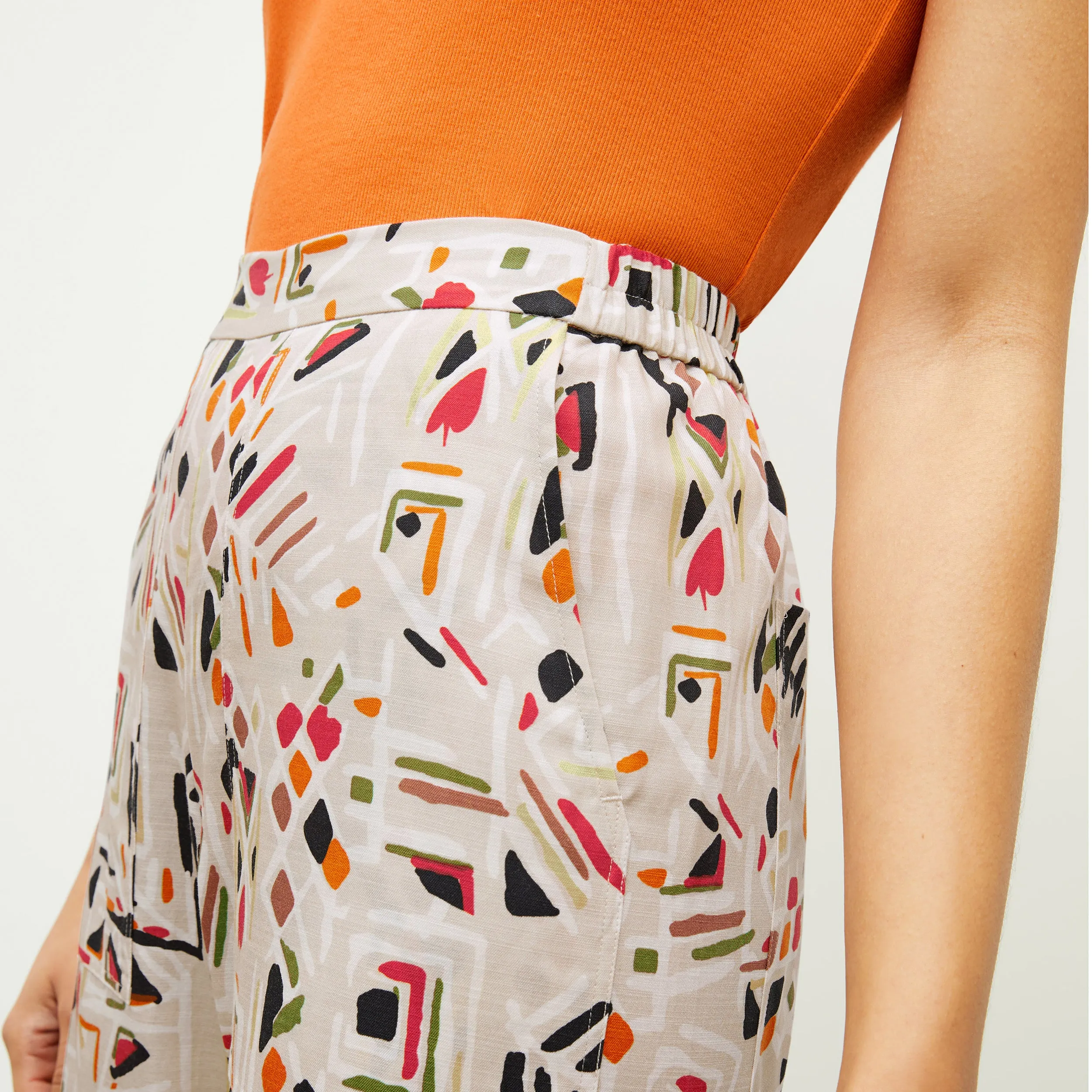 Madelyn Pant - Airy Cotton :: Rhythm Print