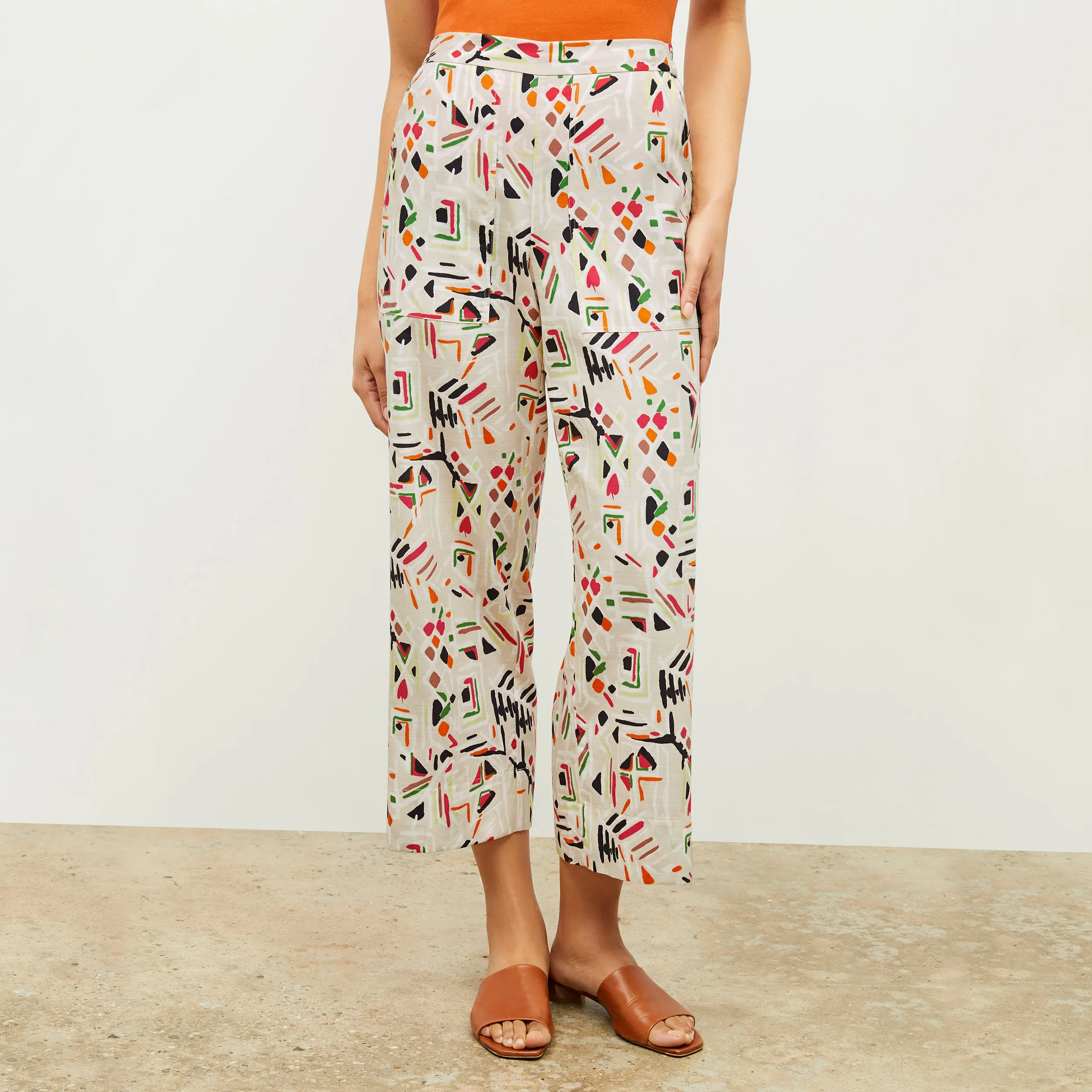 Madelyn Pant - Airy Cotton :: Rhythm Print