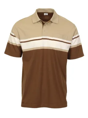 Men's Striped Polo Shirt