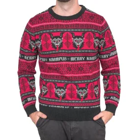 Merry Krampus Adult Ugly Christmas Sweater