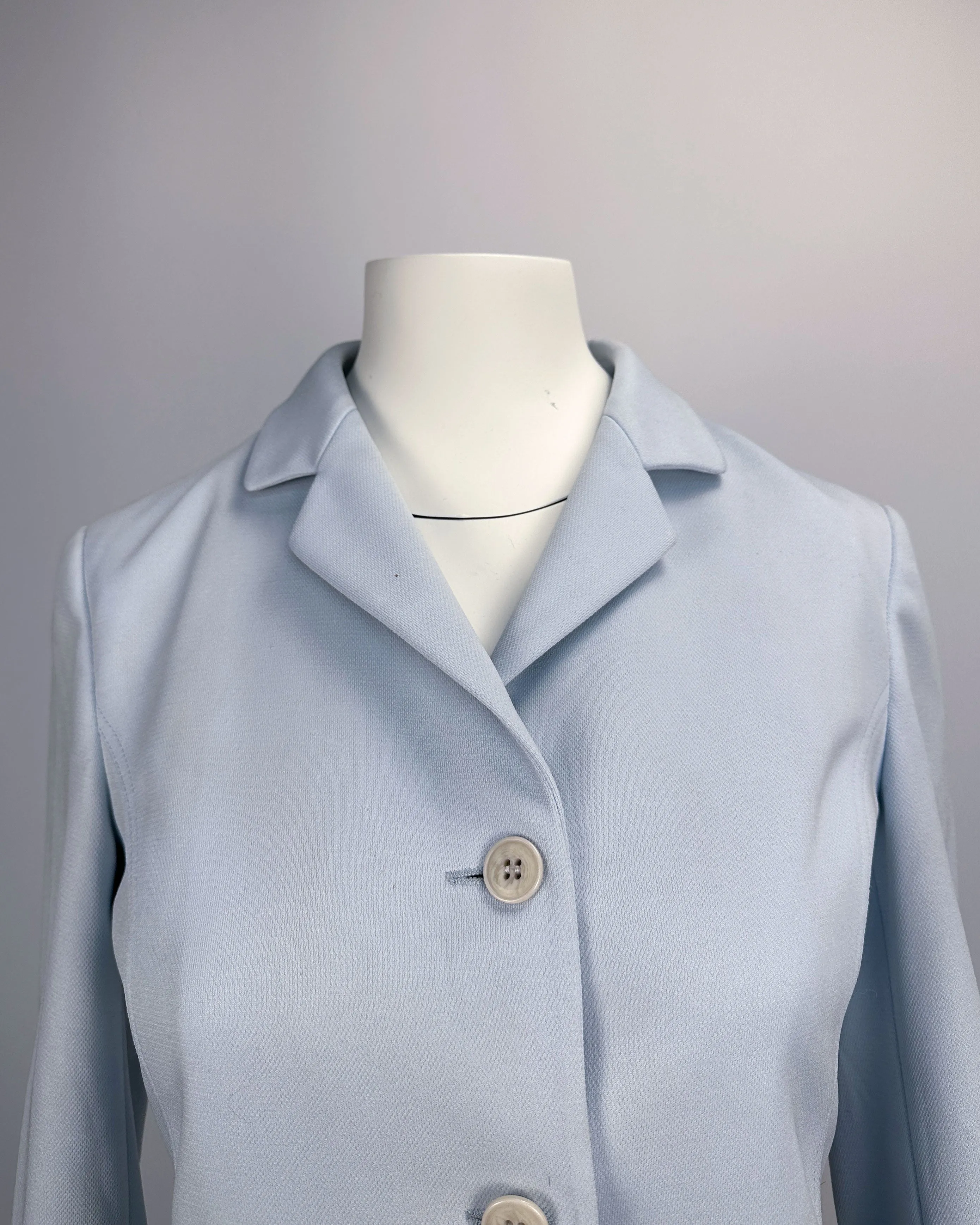 Miu Miu Baby Blue Blazer Jacket 1990's