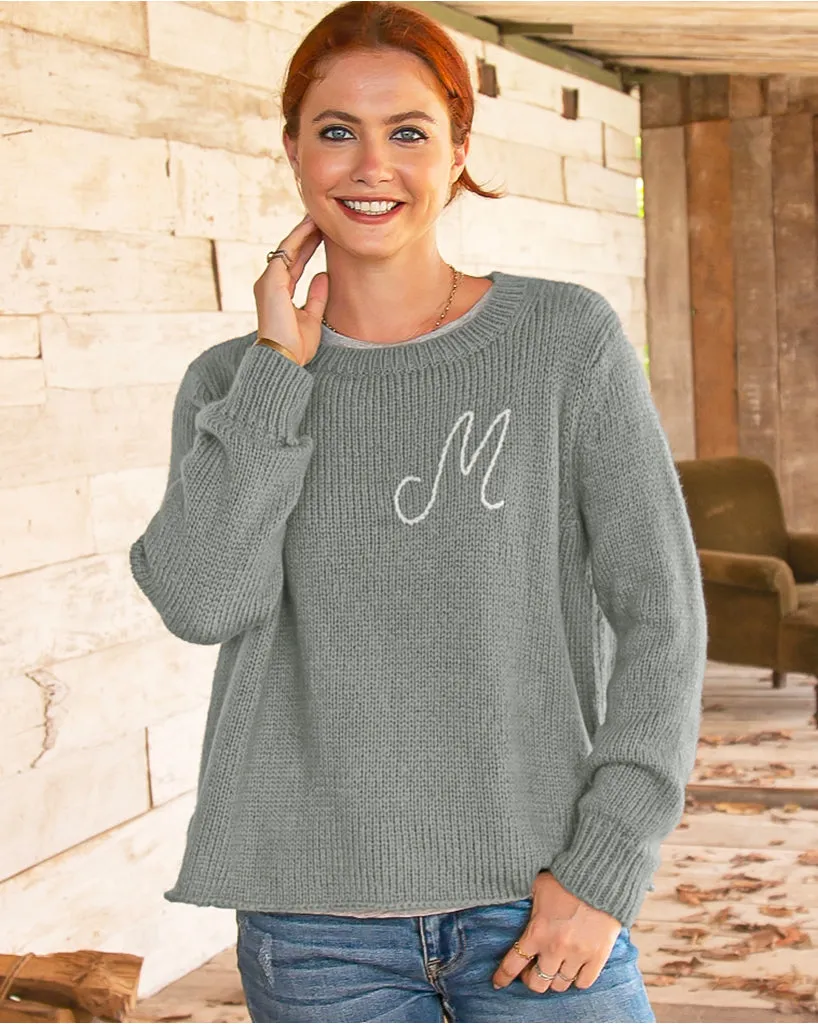 MONOGRAM CREW CHUNKY