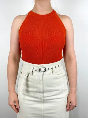 Moulin Top in Deep Orange