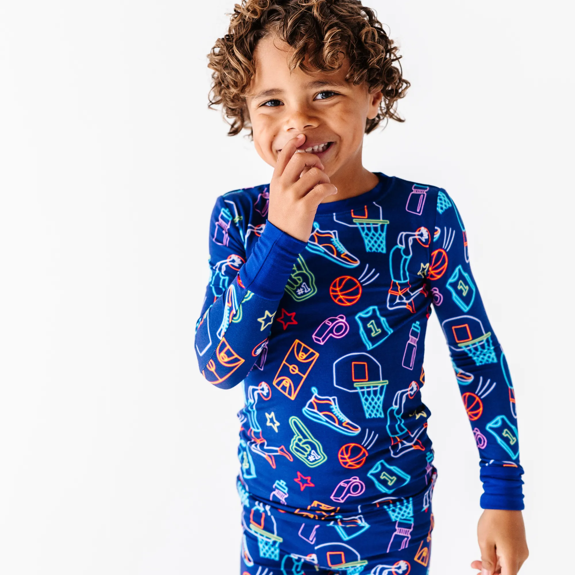 Nothin' But Neon Toddler/Big Kid Pajamas